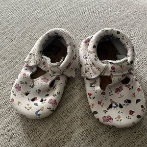 Freshly picked Alice in Wonderland moccasins size 5